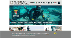 Desktop Screenshot of marina.difesa.it