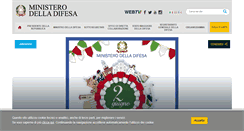 Desktop Screenshot of difesa.it